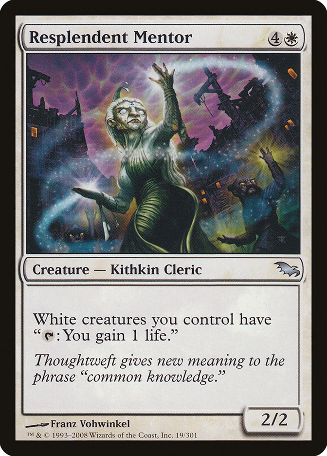 Resplendent Mentor - Foil